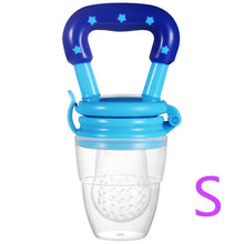 Load image into Gallery viewer, Baby Bottle Feeding Fruit Vegetable Newborn Food Supplement Bite Juice Feeder Kids Nimbler Pacifier For Fruit Portable S M L