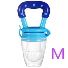 Load image into Gallery viewer, Baby Bottle Feeding Fruit Vegetable Newborn Food Supplement Bite Juice Feeder Kids Nimbler Pacifier For Fruit Portable S M L