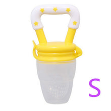 Load image into Gallery viewer, Baby Bottle Feeding Fruit Vegetable Newborn Food Supplement Bite Juice Feeder Kids Nimbler Pacifier For Fruit Portable S M L