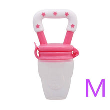 Load image into Gallery viewer, Baby Bottle Feeding Fruit Vegetable Newborn Food Supplement Bite Juice Feeder Kids Nimbler Pacifier For Fruit Portable S M L