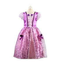 Load image into Gallery viewer, 2-8t Girl Princess Dress Rapunzel Dress Up Baby Snow White Belle Cinderella Cosplay Costume for Party Birthda