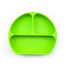Load image into Gallery viewer, children's dishes baby Silicone Sucker Bowl Baby Smile Face Plate Tableware Set Smile Face Baby Tableware Set kids plate