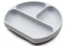 Load image into Gallery viewer, children's dishes baby Silicone Sucker Bowl Baby Smile Face Plate Tableware Set Smile Face Baby Tableware Set kids plate
