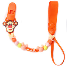 Load image into Gallery viewer, Baby Pacifier Clip Chain Infant Boys Girls Cute Cartoon Bear Teether Anti-drop Rope Baby Nipple Feeding Holder Cadena Chupete