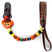 Load image into Gallery viewer, Baby Pacifier Clip Chain Infant Boys Girls Cute Cartoon Bear Teether Anti-drop Rope Baby Nipple Feeding Holder Cadena Chupete