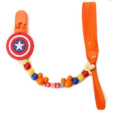 Load image into Gallery viewer, Baby Pacifier Clip Chain Infant Boys Girls Cute Cartoon Bear Teether Anti-drop Rope Baby Nipple Feeding Holder Cadena Chupete