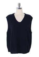 Load image into Gallery viewer, New solid loose sleeveless sweater spring autumn 2019 Women's vest fashionable knitted vest v neck joker knitted vest wool vest
