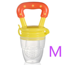 Load image into Gallery viewer, Baby Bottle Feeding Fruit Vegetable Newborn Food Supplement Bite Juice Feeder Kids Nimbler Pacifier For Fruit Portable S M L
