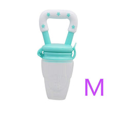 Load image into Gallery viewer, Baby Bottle Feeding Fruit Vegetable Newborn Food Supplement Bite Juice Feeder Kids Nimbler Pacifier For Fruit Portable S M L
