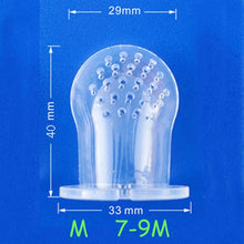 Load image into Gallery viewer, Baby Bottle Feeding Fruit Vegetable Newborn Food Supplement Bite Juice Feeder Kids Nimbler Pacifier For Fruit Portable S M L
