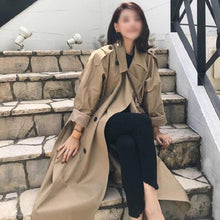 Load image into Gallery viewer, ZIAI 2020 hotsale women jacket spring long light trench coat warm lapel female windbreaker long sleeve lady casual stock ZS-7246

