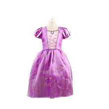 Load image into Gallery viewer, 2-8t  Girl Princess Dress Rapunzel Dress Up Baby Snow White Belle Cinderella Cosplay Costume for Party Birthda
