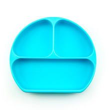 Load image into Gallery viewer, children's dishes baby Silicone Sucker Bowl Baby Smile Face Plate Tableware Set Smile Face Baby Tableware Set kids plate
