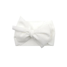 Load image into Gallery viewer, New Baby Girls Headband Toddler Big Bow Hairband Cute Solid Stretch Turban Big Knot Head Wrap Head wear
