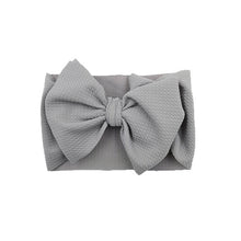 Load image into Gallery viewer, New Baby Girls Headband Toddler Big Bow Hairband Cute Solid Stretch Turban Big Knot Head Wrap Head wear

