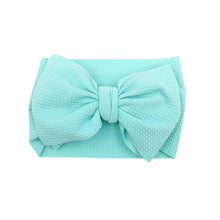 Load image into Gallery viewer, New Baby Girls Headband Toddler Big Bow Hairband Cute Solid Stretch Turban Big Knot Head Wrap Head wear
