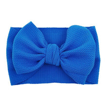 Load image into Gallery viewer, New Baby Girls Headband Toddler Big Bow Hairband Cute Solid Stretch Turban Big Knot Head Wrap Head wear
