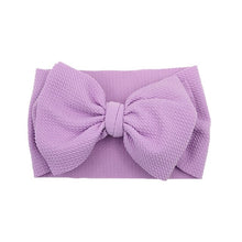 Load image into Gallery viewer, New Baby Girls Headband Toddler Big Bow Hairband Cute Solid Stretch Turban Big Knot Head Wrap Head wear
