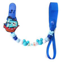 Load image into Gallery viewer, Baby Pacifier Clip Chain Infant Boys Girls Cute Cartoon Bear Teether Anti-drop Rope Baby Nipple Feeding Holder Cadena Chupete
