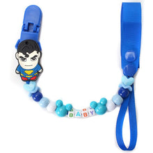 Load image into Gallery viewer, Baby Pacifier Clip Chain Infant Boys Girls Cute Cartoon Bear Teether Anti-drop Rope Baby Nipple Feeding Holder Cadena Chupete
