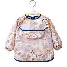 Load image into Gallery viewer, Newest Arrival Kids Toddler Infant Baby Girls Boys Cartoon Bib Waterproof Smock Eating Feeding Painting Smock Art Apron
