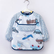 Load image into Gallery viewer, Newest Arrival Kids Toddler Infant Baby Girls Boys Cartoon Bib Waterproof Smock Eating Feeding Painting Smock Art Apron
