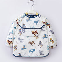 Load image into Gallery viewer, Newest Arrival Kids Toddler Infant Baby Girls Boys Cartoon Bib Waterproof Smock Eating Feeding Painting Smock Art Apron
